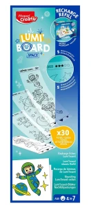 Zestaw uzupełniający Kosmos do Tablica Lumi Board 4 lat+ Maped Creativ 907097