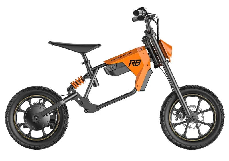 motocykl elektryczny dla dzieci Hyper Gogo R8 pomarańczowy