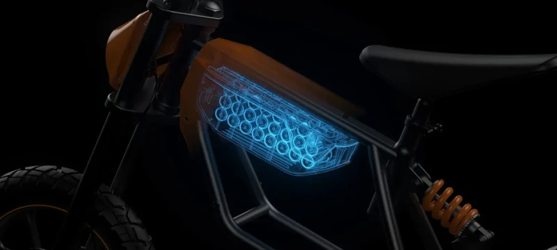 bateria w motocyklu elektrycznym dla dzieci