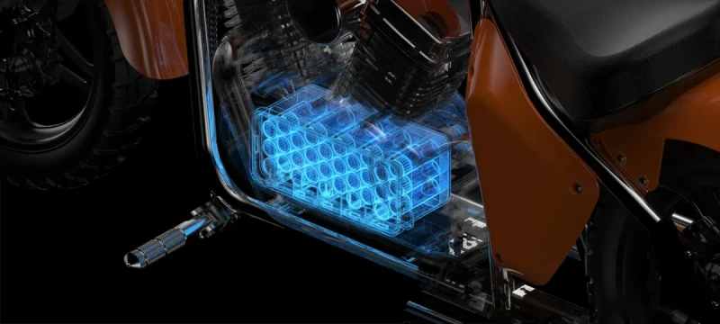 bateria litowo jonowa w motocyklu elektrycznym dzieci