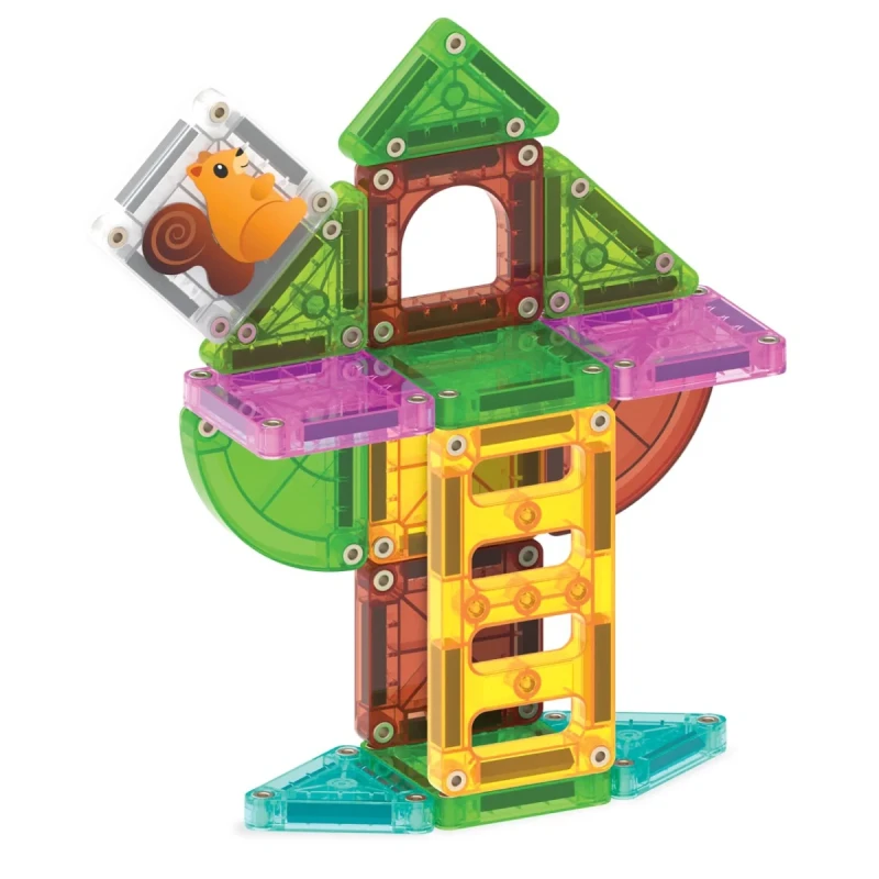 kompaktowe klocki magnetyczne travel Magna Tiles pudełko
