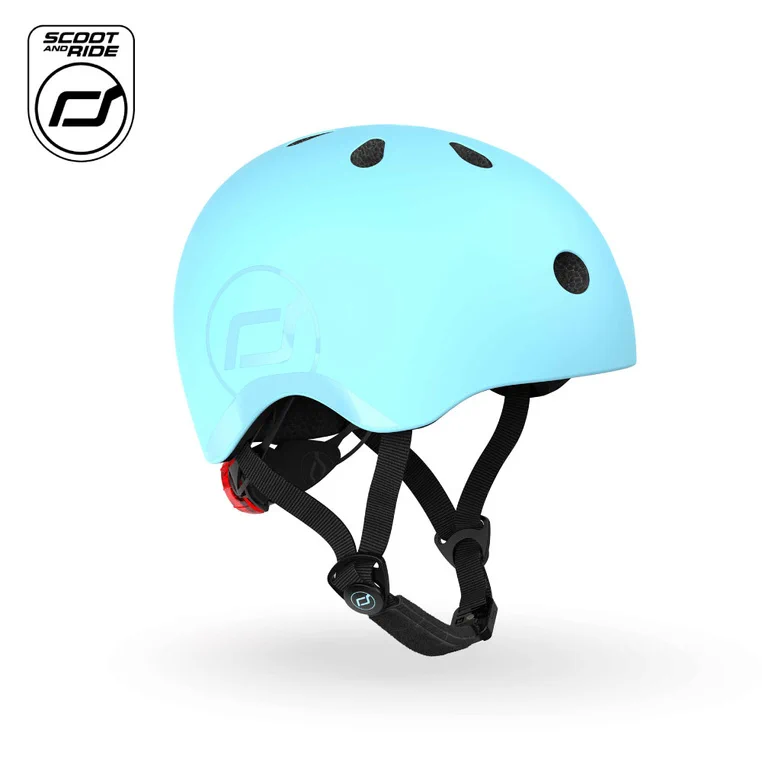 kask dziecięcy Scoot and Ride Blueberry S-M niebieski