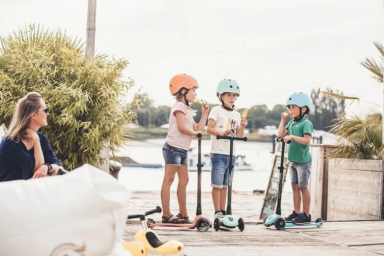 kask na hulajnogę dla dziecka Scoot and Ride