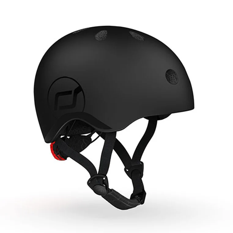 kask Scoot and Ride czarny matowy bok