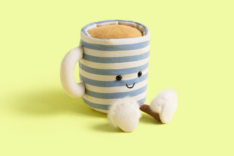 Jellycat Rosie Lea 13 cm – pluszak kubek herbaty Amuseables 0m+