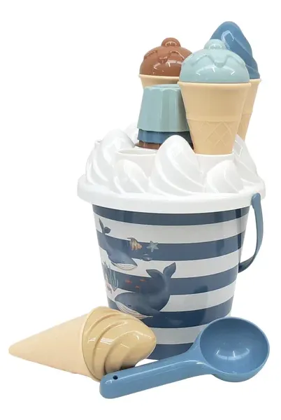 wiaderko z lodami little dutch ocean world zestaw 14 elementów