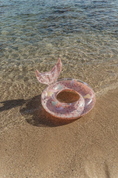 Koło do pływania Little Dutch Dreamy Mermaid 91 cm z ogonem 6+
