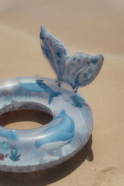 Koło do pływania Little Dutch Ocean World 91 cm z ogonem 6+