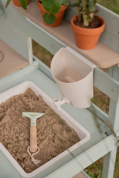 duża kuchnia ogrodowa dla dzieci Little Dutch FSC natural design