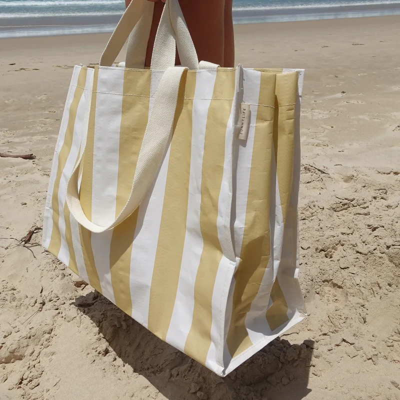 torba plażowa z kieszonką SunnyLife detal