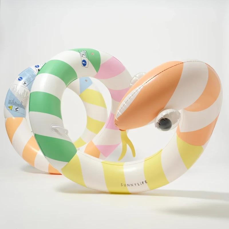 gigantyczny makaron do basenu dmuchany SunnyLife Sorbet Stripe