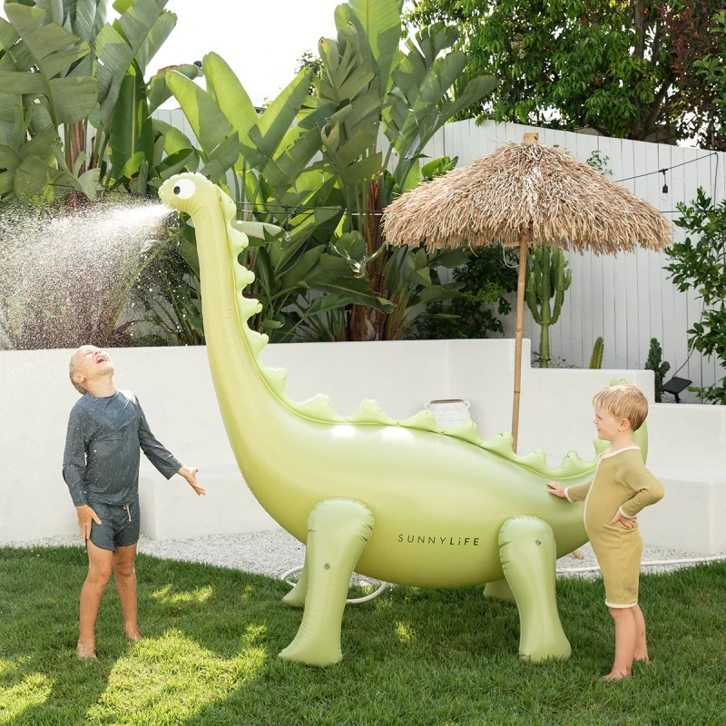 duży dmuchany dinozaur zraszacz 200 cm