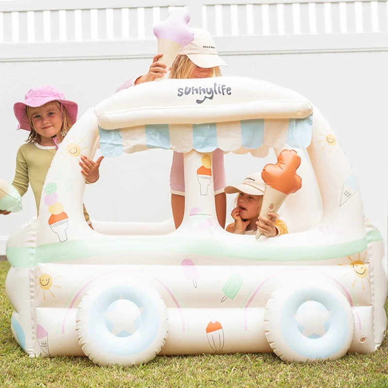 inflatable cubby domek dziecięcy z lodami