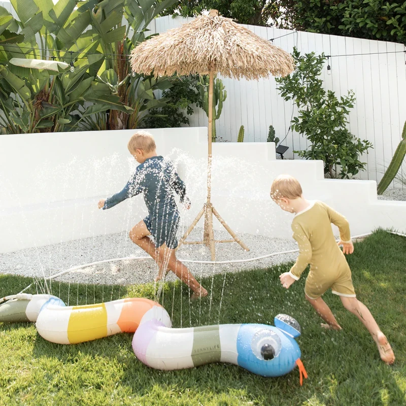 inflatable sprinkler snake dla dzieci ogród