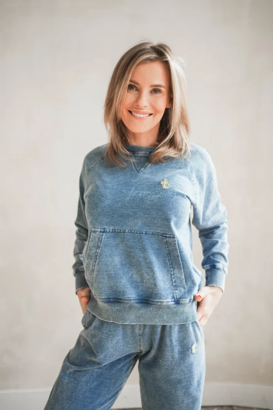 spodnie damskie casual jeans TUSS z kieszeniami