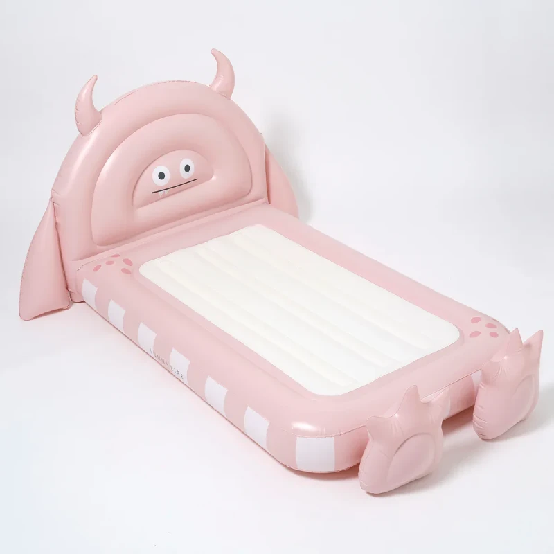 dmuchane łóżko dziecięce Monster Pink SunnyLife