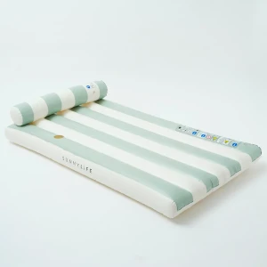 Materac Luxe Lilo Green 14 lat+ Sunny Life S5EXLLGR