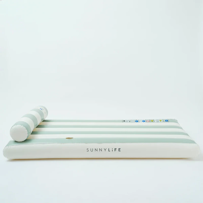 dmuchany materac SunnyLife Luxe Lilo widok bok
