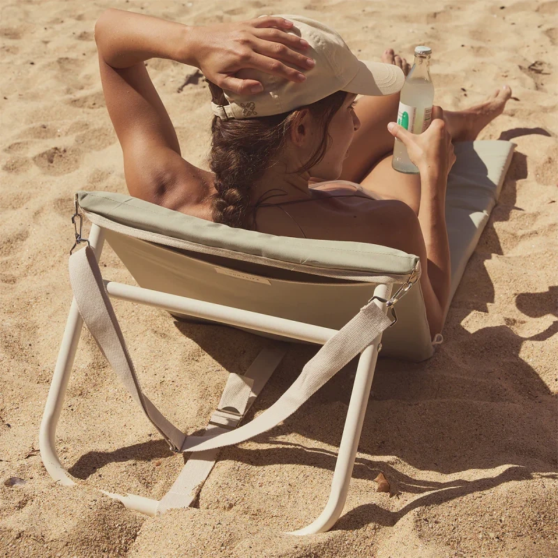 leżak plażowy z regulowanym oparciem SunnyLife