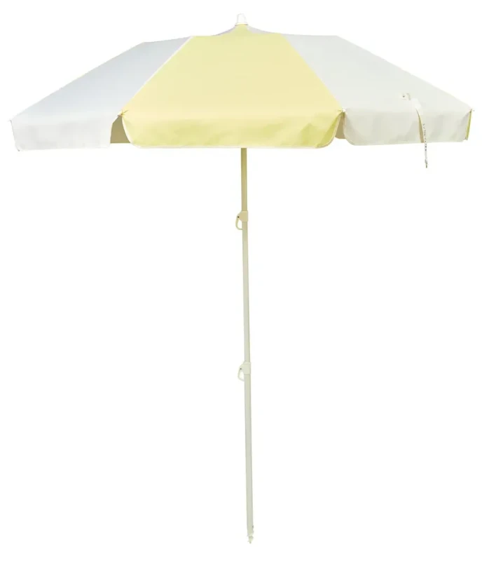 kompaktowy parasol plażowy SunnyLife limon UPF50