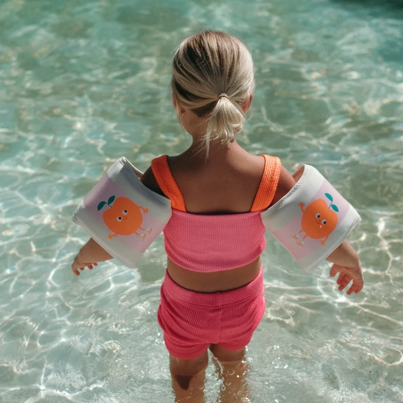 rękawki do nauki pływania SunnyLife peach