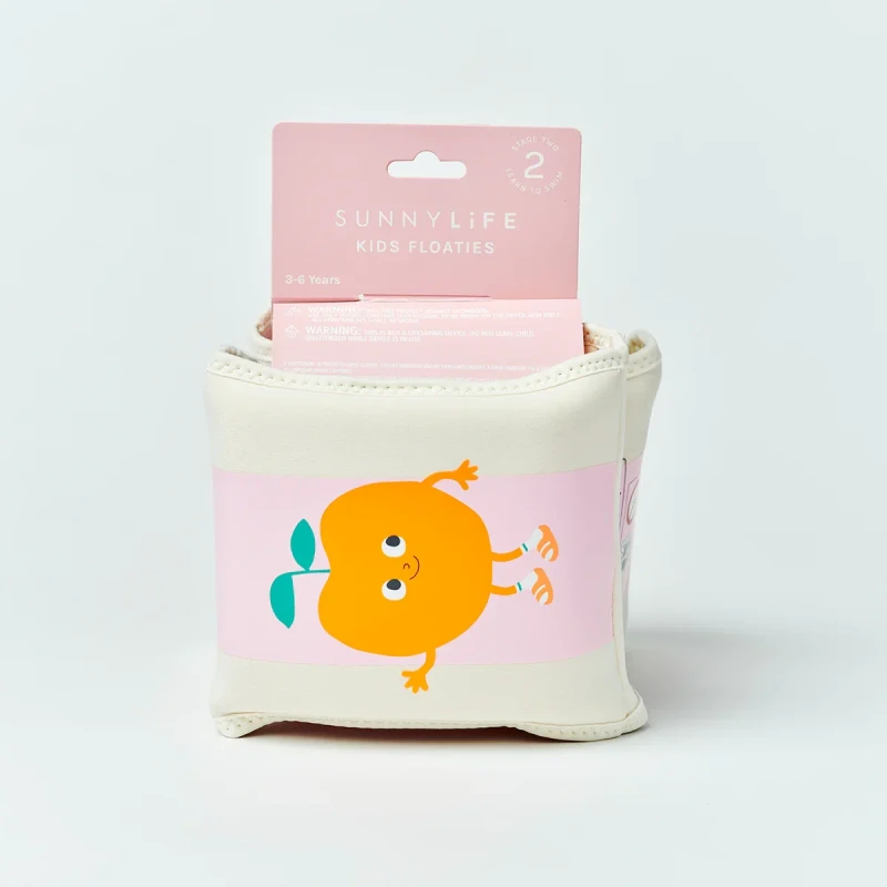 Rękawki do pływania dzieci 3–6 lat SunnyLife Poppy Peach