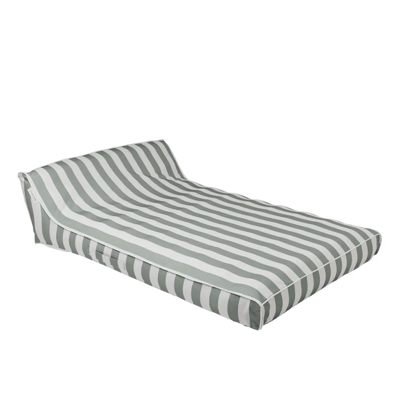 podwójny materac dmuchany SunnyLife Seagrass Stripe do basenu