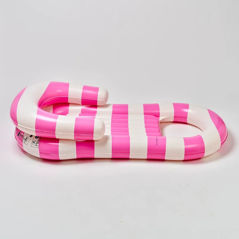 dmuchany fotel basenowy SunnyLife magenta