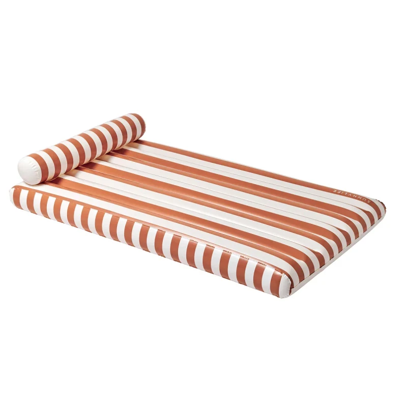 materac dmuchany SunnyLife tierra clay stripe
