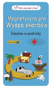 Podróżna gra magnetyczna Wyspa Skarbów 3 lata+ The Purple Cow