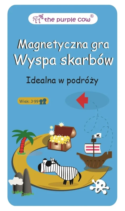 gra magnetyczna wyspa skarbów the purple cow