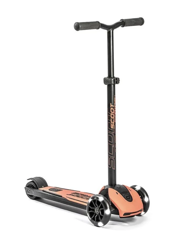 Scoot and Ride Highwaykick 5 LED Peach przód