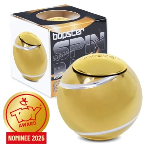 bopster Spin Ball Spinner – Hipnotyzująca Kulka Antystresowa Złota 8+