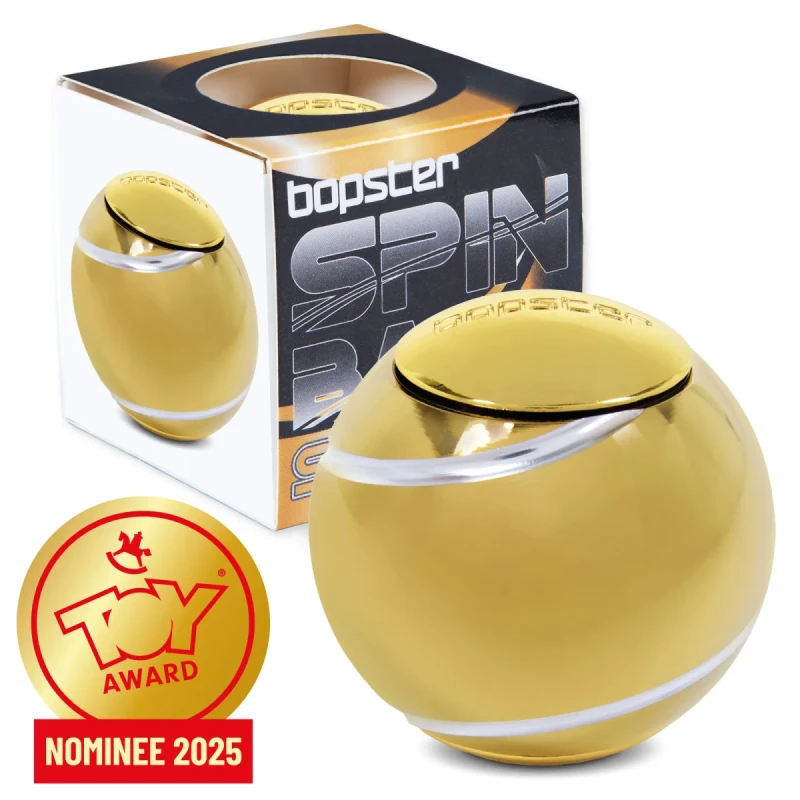 bopster Spin Ball Spinner złota kulka antystresowa w opakowaniu