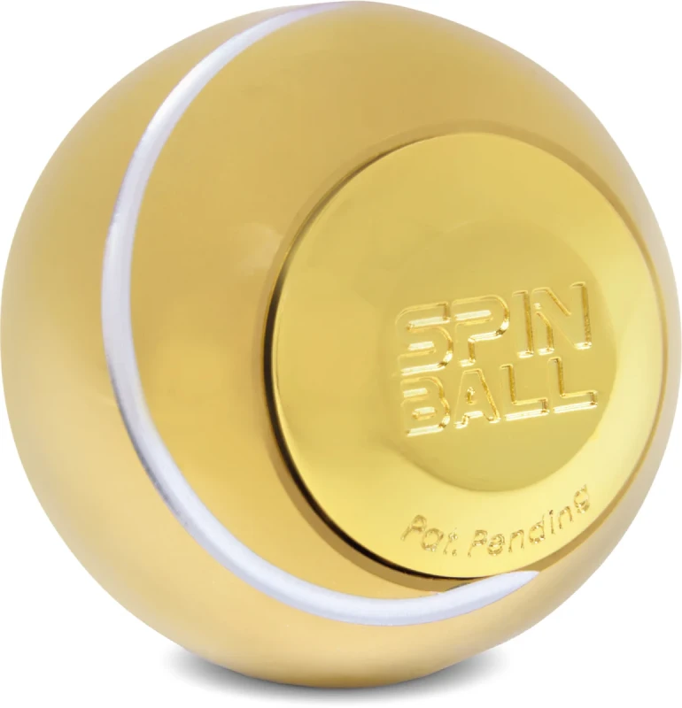 spinner do ręki i na biurko bopster Spin Ball Spinner kolor złoty