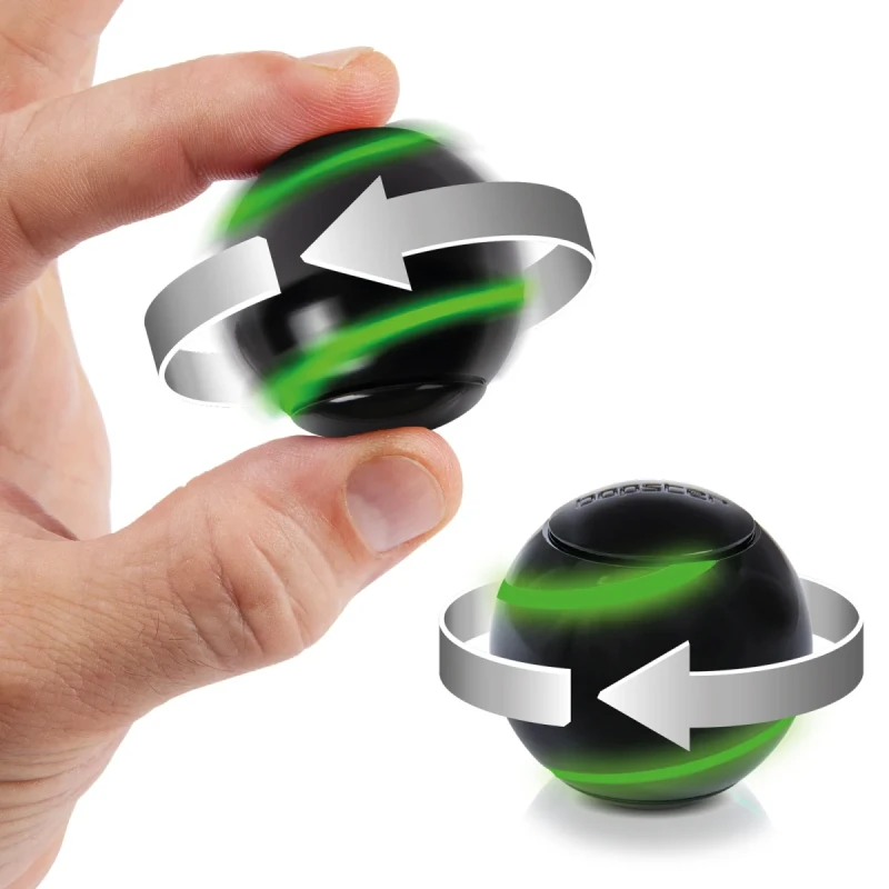 spinner fidget bopster Spin Ball Spinner świecący w ciemności w dłoni