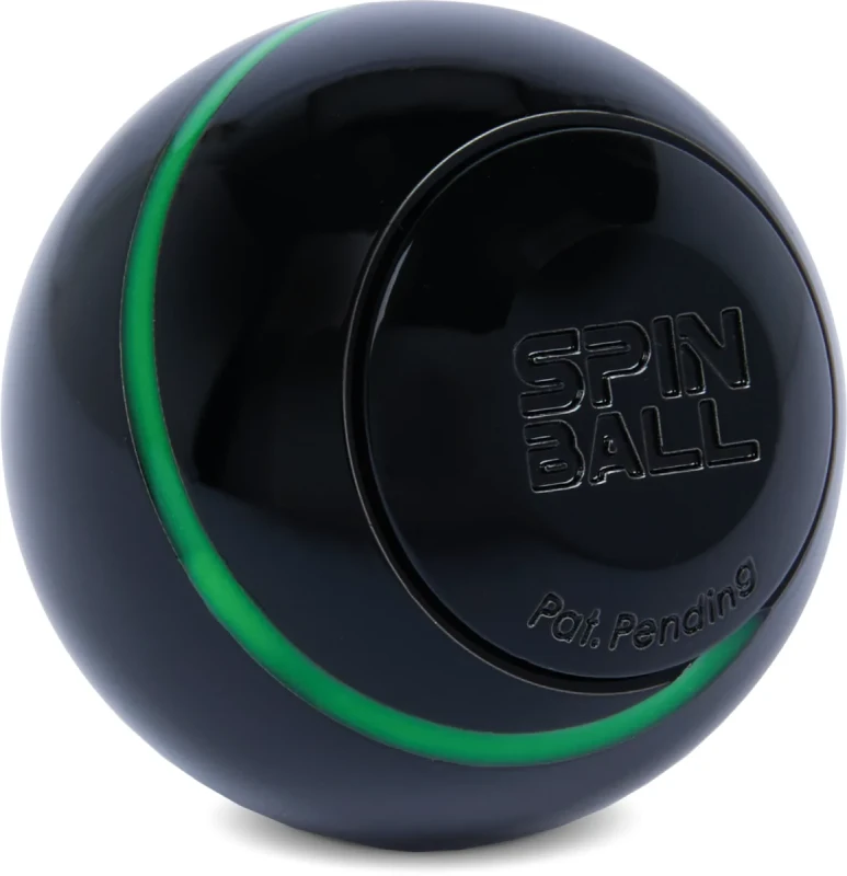 kulka antystresowa bopster Spin Ball Spinner glow in the dark widok z tyłu