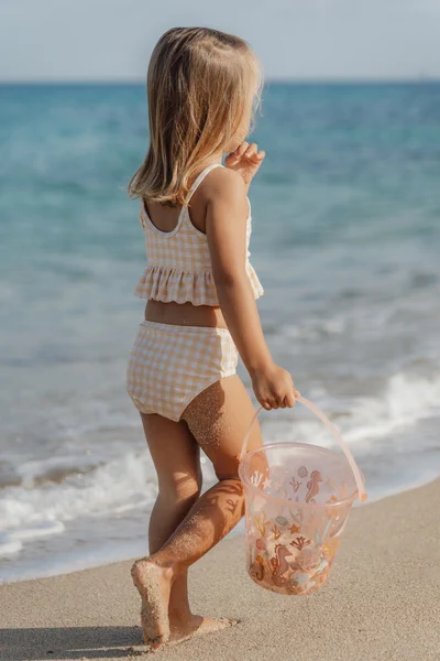 Little Dutch Wiaderko Pink 19 cm Ocean Dreams 2012400 | Wiaderko plażowe dla dziecka