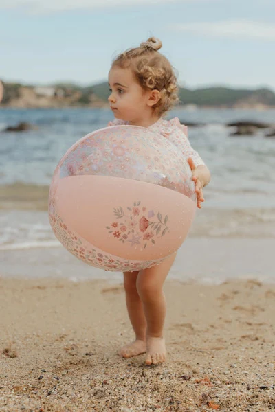Piłka plażowa 35 cm dla dziewczynki