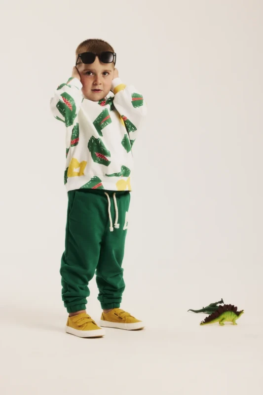 Modna bluza chłopięca z nadrukiem zwierząt MINIKID