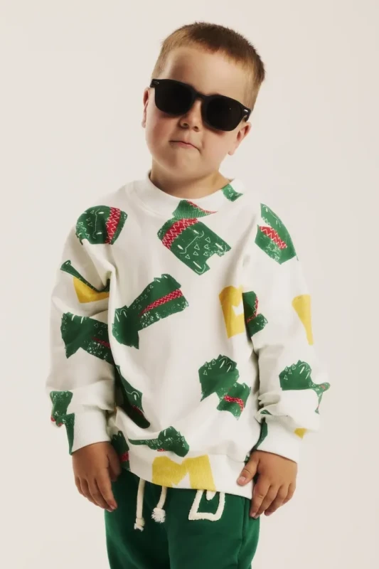 Tył bluzy dziecięcej GATOR SWEATSHIRT MINIKID