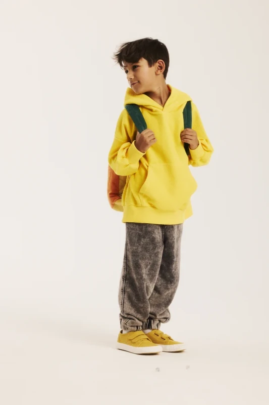 Modne joggery dziecięce grey MINIKID