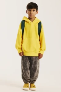 ACID GREY WIDE PANTS dziecięce spodnie dresowe MINIKID