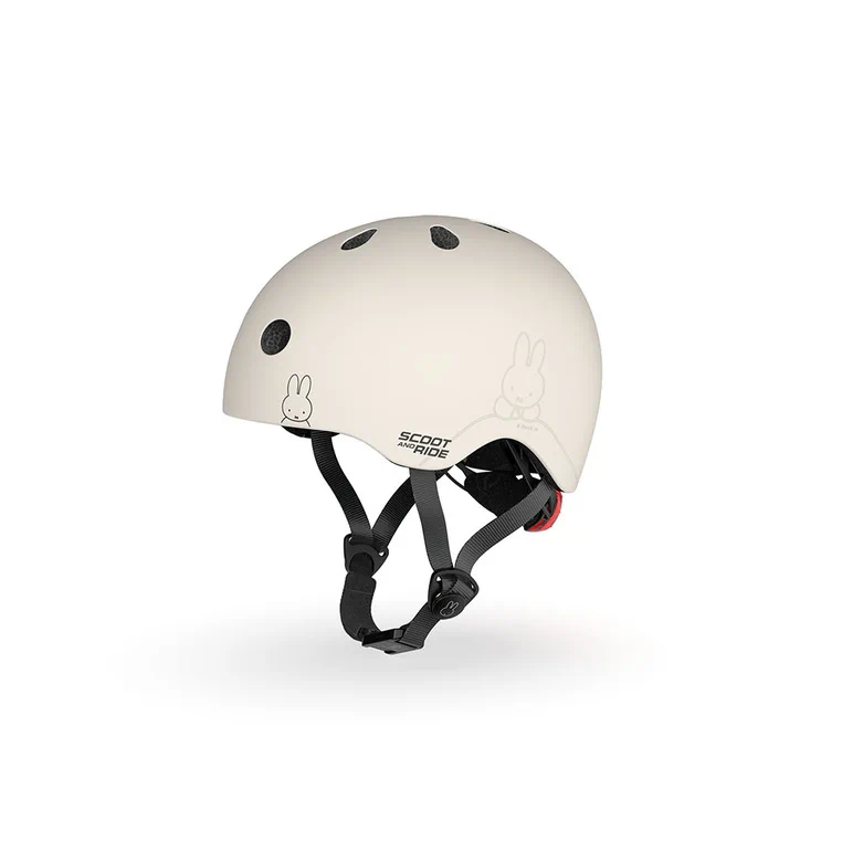 Kask Scootandride Miffy Ash z grafiką Miffy