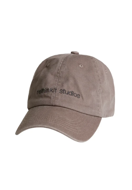 beżowa czapka baseball cap Keep It On Cap produkt przód