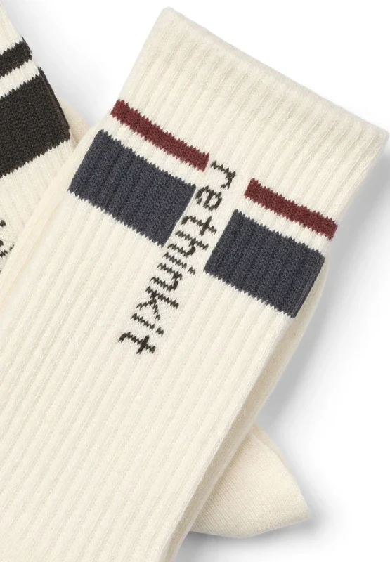 prążkowane skarpety lifestyle 2pak do sneakersów