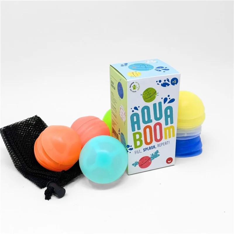 Aqua Boom wielorazowe kulki wodne z woreczkiem do przechowywania