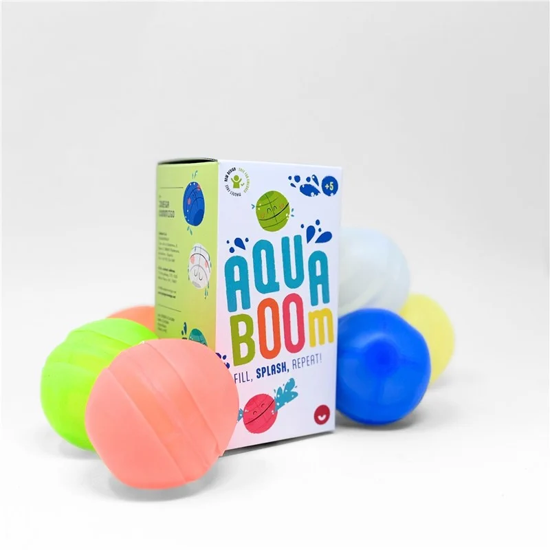 Aqua Boom bomby wodne do ogrodu i basenu zestaw dziecięcy
