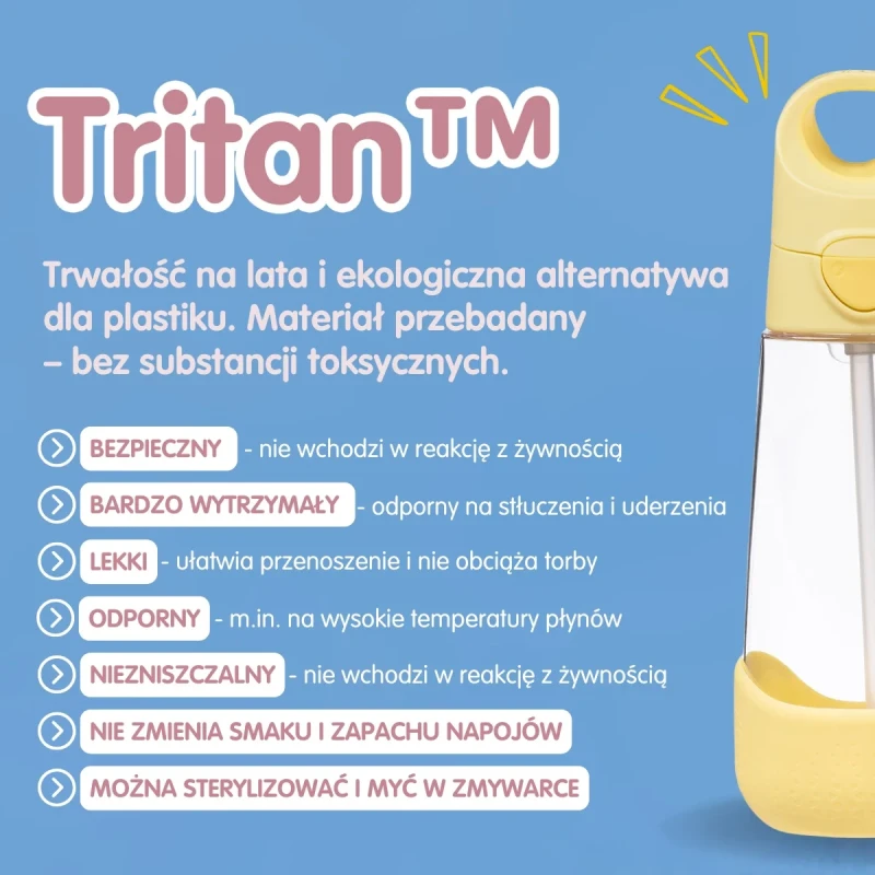 materiał Tritan butelka dziecięca bez BPA