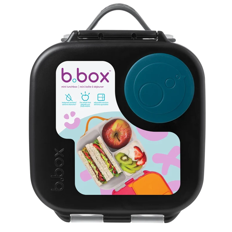 Lunchbox dla dzieci do szkoły Szczelna mini śniadaniówka z przegródkami Night Vision